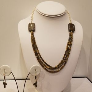 Tiger eye necklace